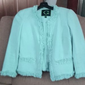 Spring blazer with fringe